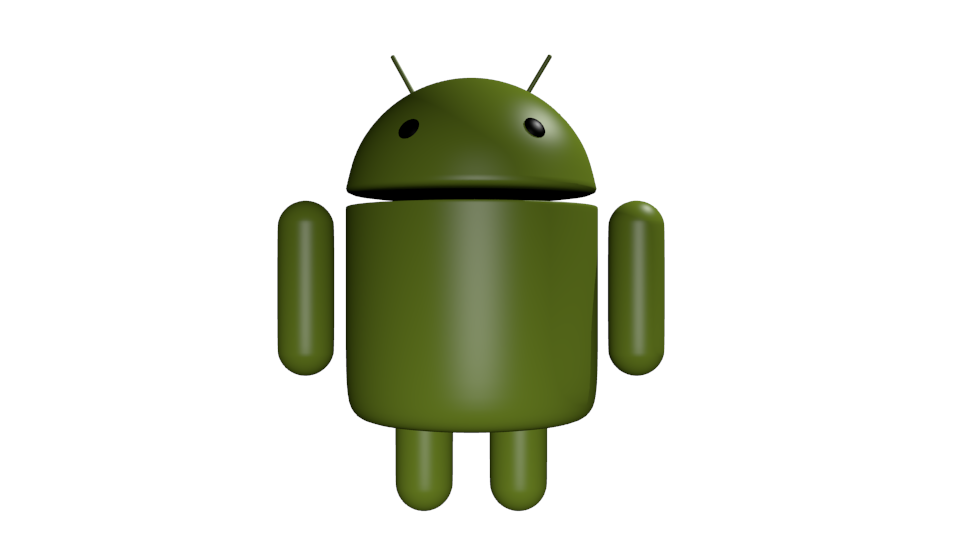 3D Android robot picture
